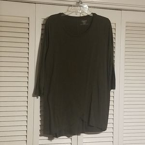Olive nursing top